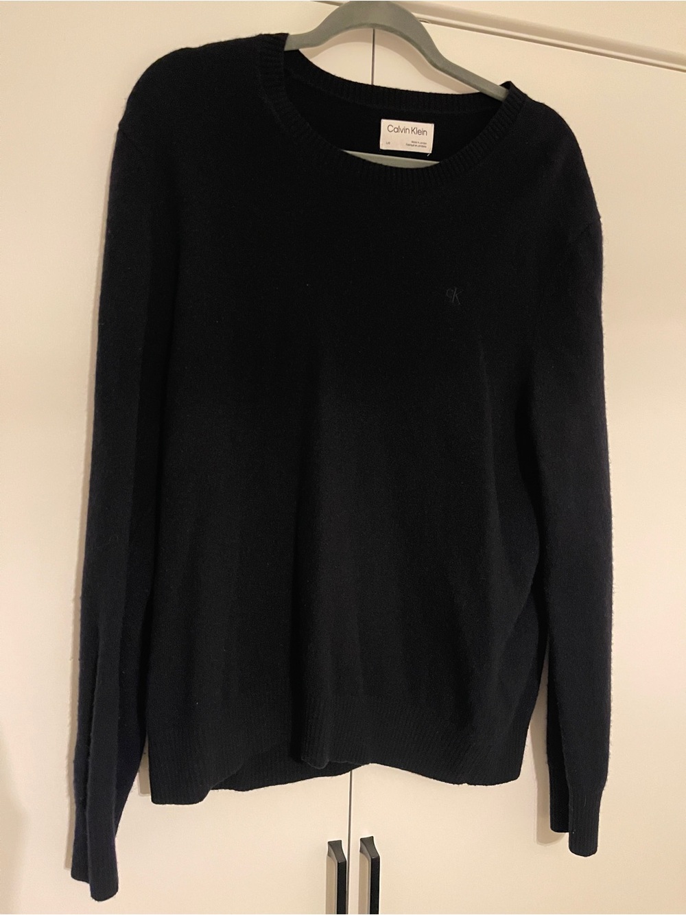 Calvin Klein Men's Navy Crewneck Sweater